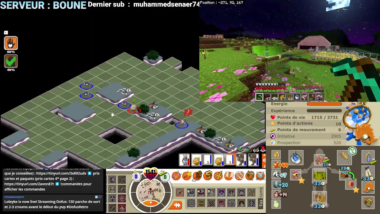 130 parcho de sort et 2-3 croums avant le début du pvp #DofusRetro