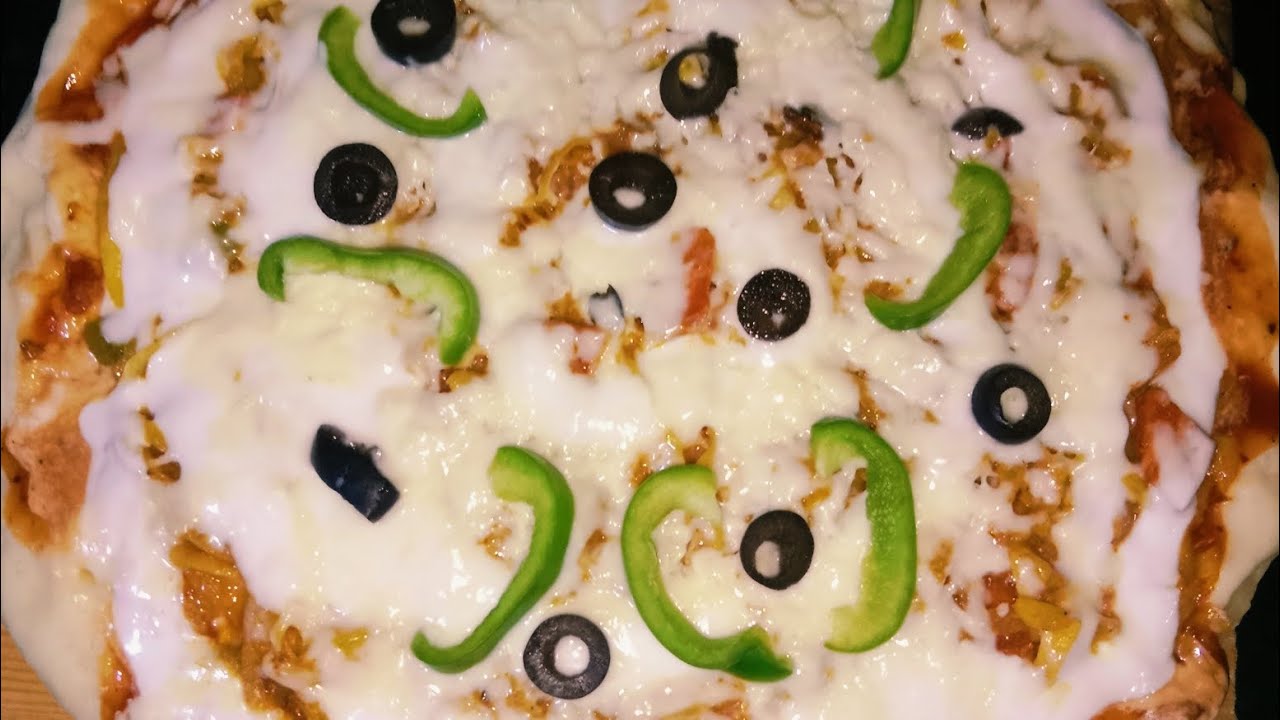 Spicy vegetable pizza 🍕
