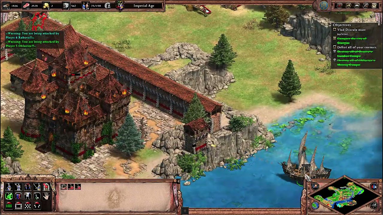 Vlad Dracula Campaign Mission 3 – The Breath of the Dragon | Day 4 | Age of Empires 2 DE
