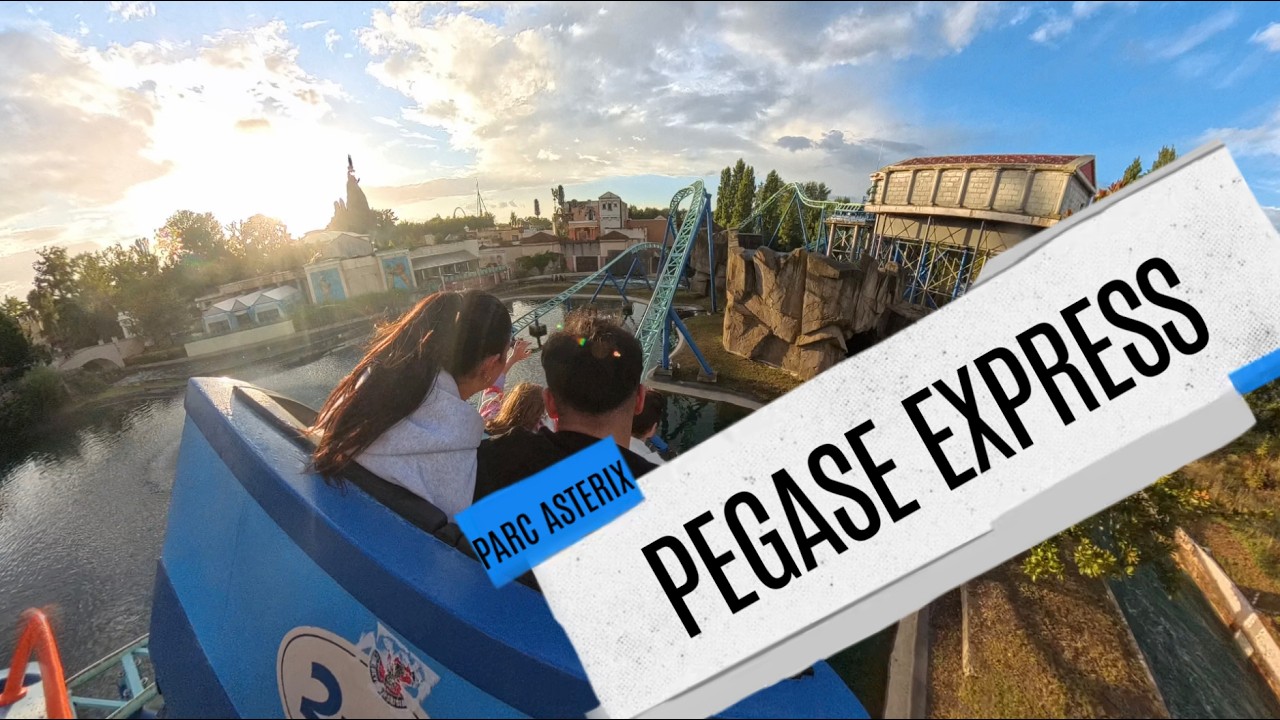 🎢 PÉGASE EXPRESS - Parc Astérix