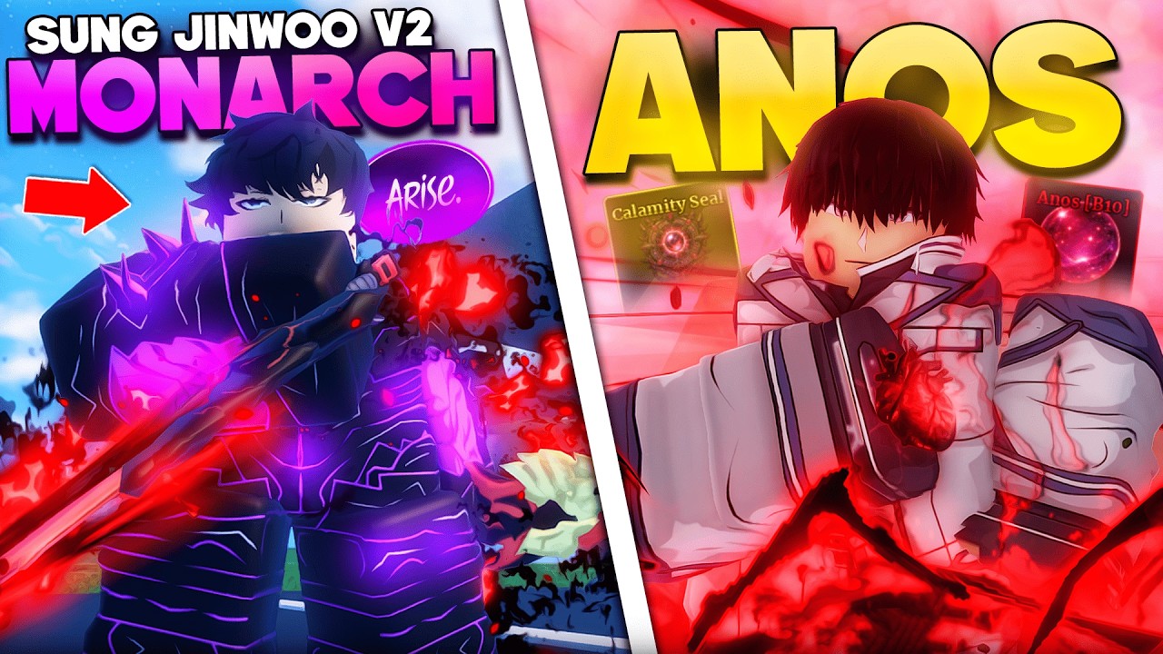 Sailor Piece | ANOS & JINWOO MONARCH! (Showcase + Guide) #sailorpiece