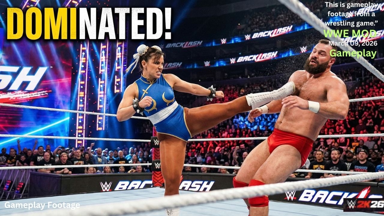 WWE 2K25 - Чун-Ли против Зангиефа 😱 Гигант против бойца! Жестокий межгендерный матч | 2026