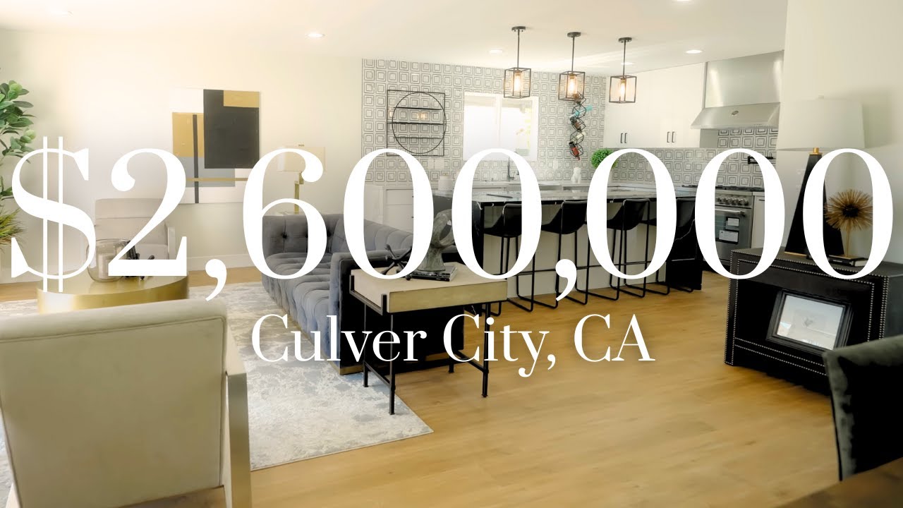 Inside a $2.6M Culver City Modern Home | Stunning Motor Court Living
