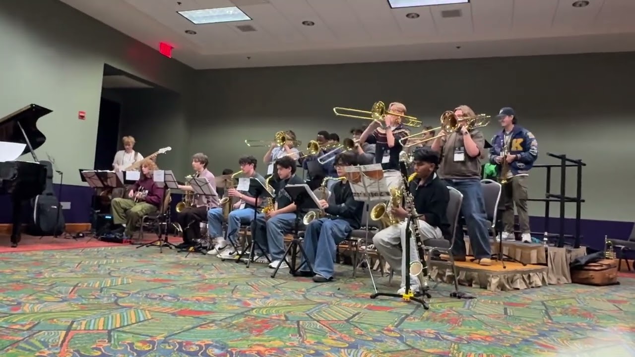 TMEA joint rehearsal jazz