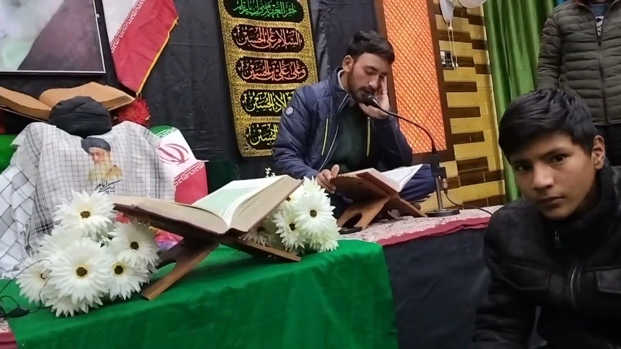 Fatiha Khawani for Rehbar e Moazzam at Farona village by villagers #Sankoo #Kargil