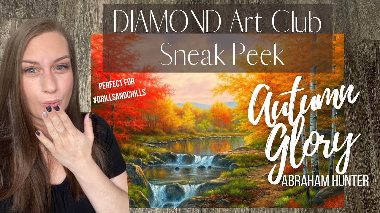 Предварительный просмотр работ от Diamond Art Club! Картина «Осенняя слава» Абрахама Хантера 🍁