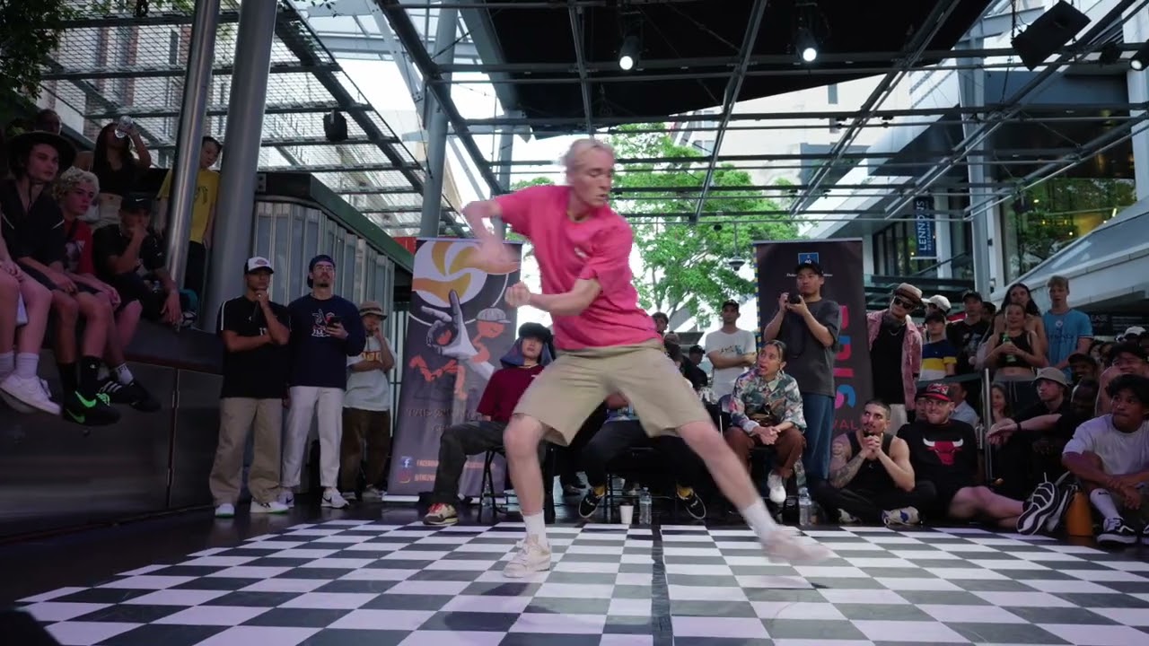 Clarence vs Jiggy Jaya OPENSTYLE SEMI FINALS BrisAsia Dance Battles 2023 RF Jam Australian Qualifier