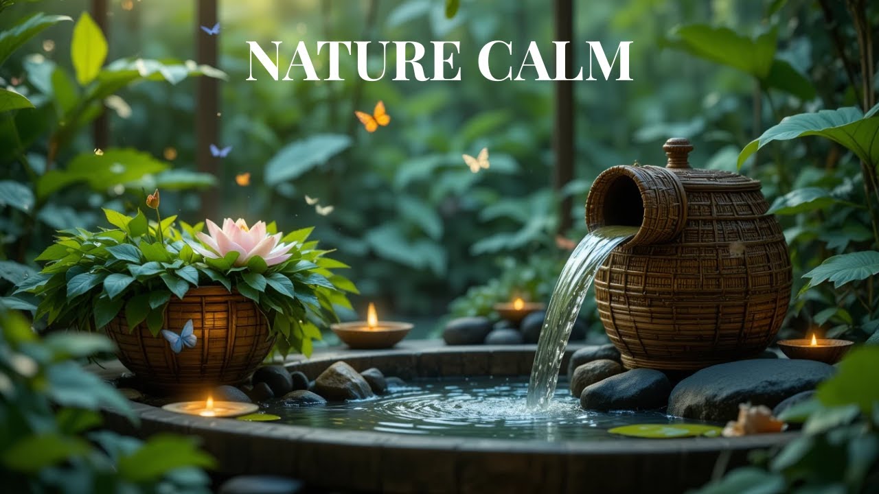 Soothing Lotus Water Ambience 🌿 - Stress Relief & Peace
