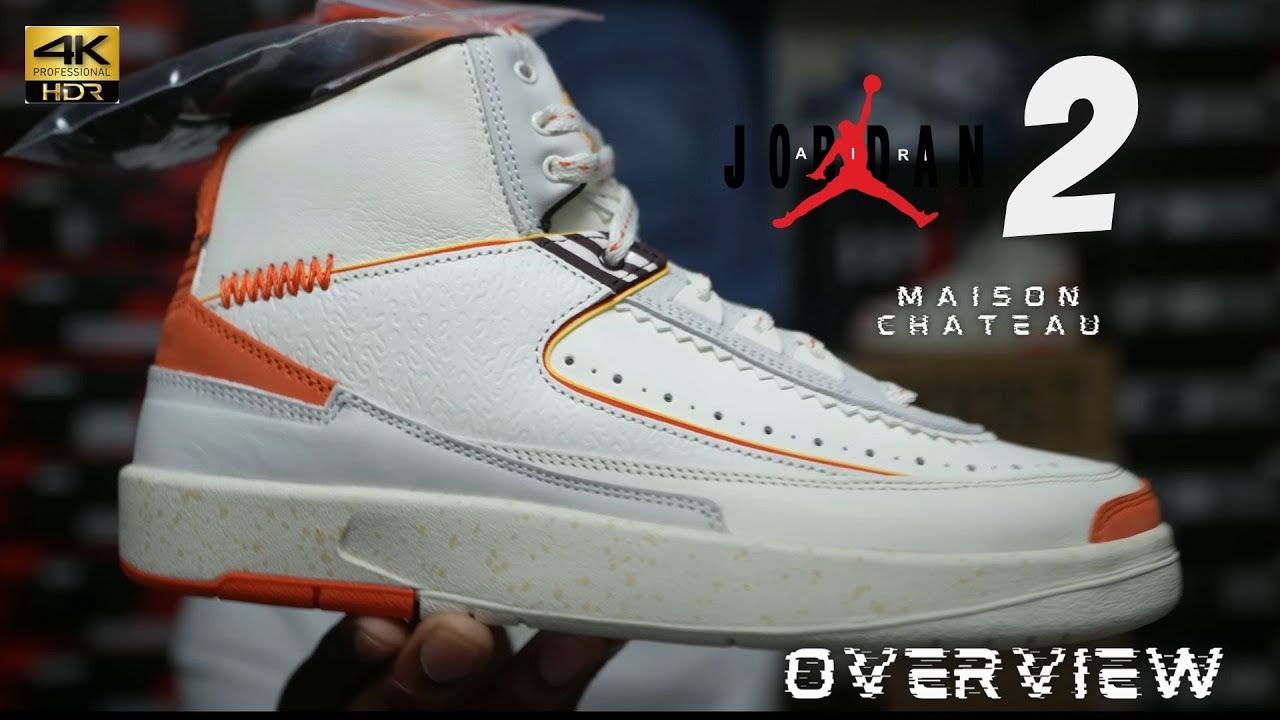 JORDAN 2 MAISON CHATEAU GRAB THESE NOW BEFORE IT'S TOO LATE, THESE WILL DEFINATELY GO UP IN PRICE!