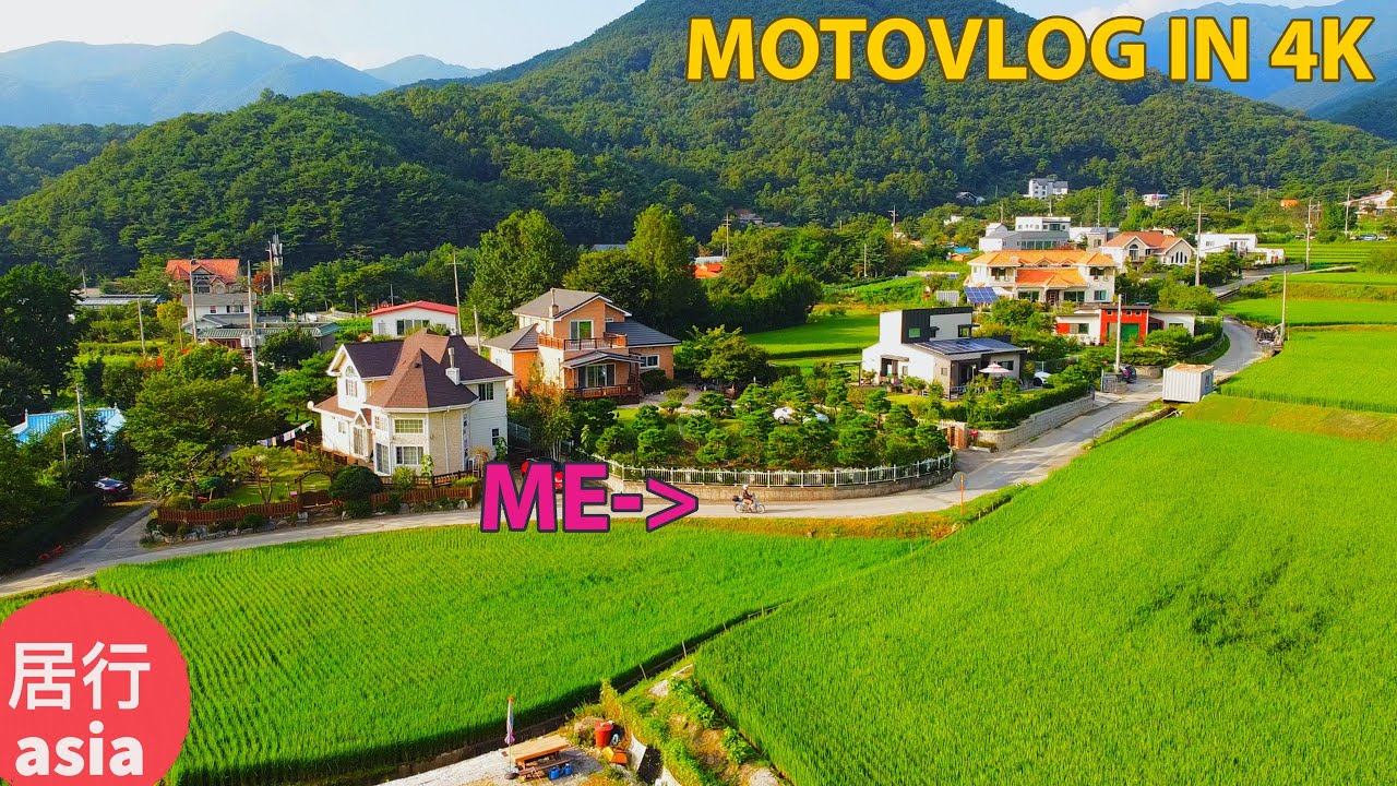 Exploring the Real Beauty of Korea's Countryside on a Motorcycle