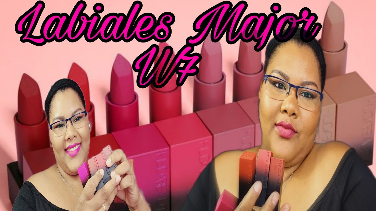 W7 Lipstick Swatches