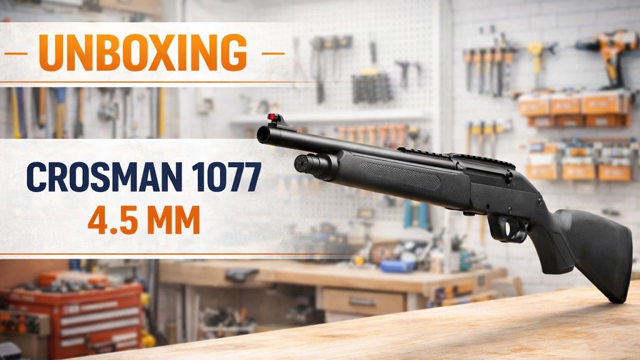 Wiatr&oacute;wka Crosman 1077 4,5 mm  - #unboxing Militaria.pl