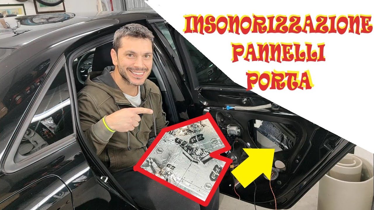 Insonorizzazione DIY Auto Door Soundproofing Trick - You ​Won't Believe What Audi Did! STOP RUMORI