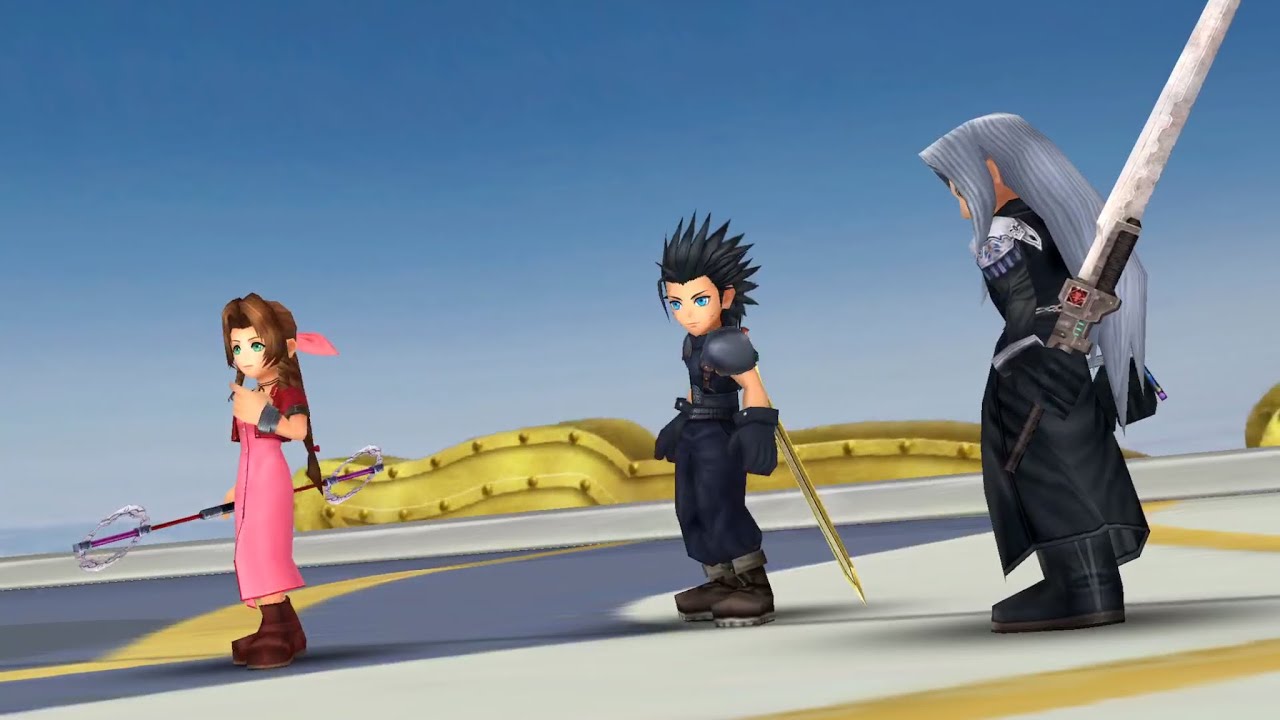 [DFFOO] Sherlotta Cosmos Team FF7(Aerith, Zack, Sephiroth)