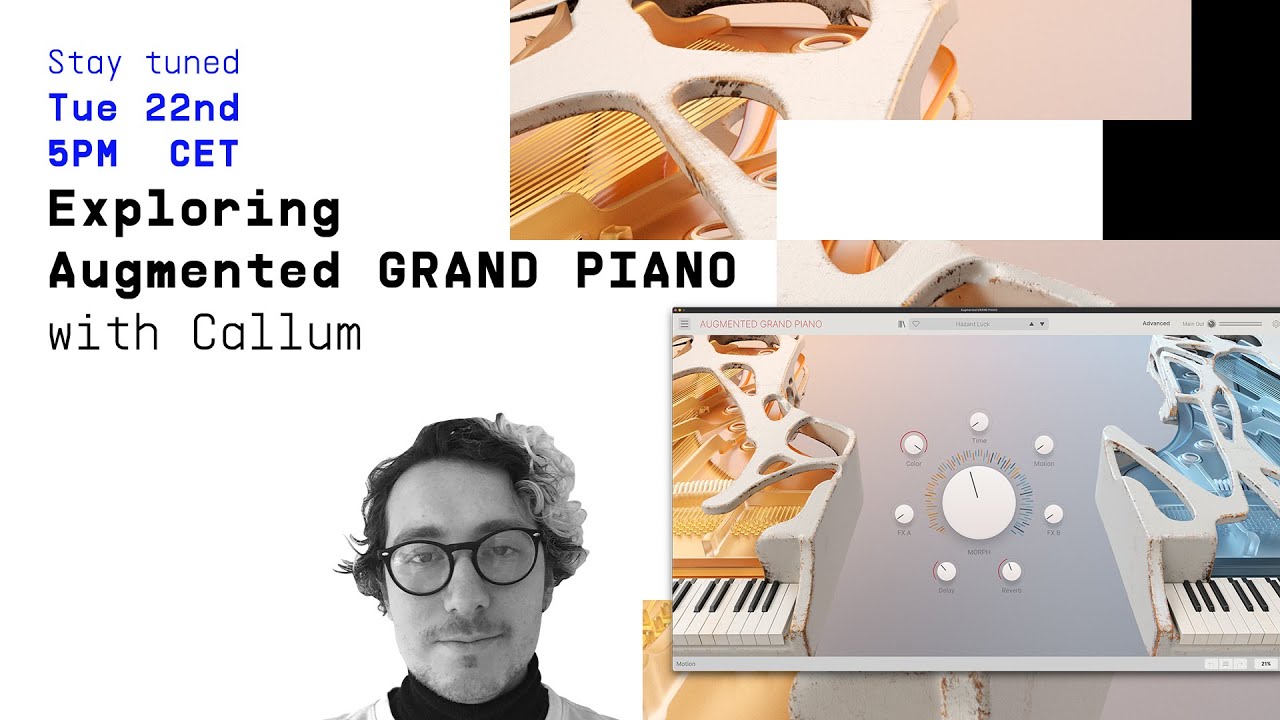 Livestream | _Exploring Augmented GRAND PIANO with Callum