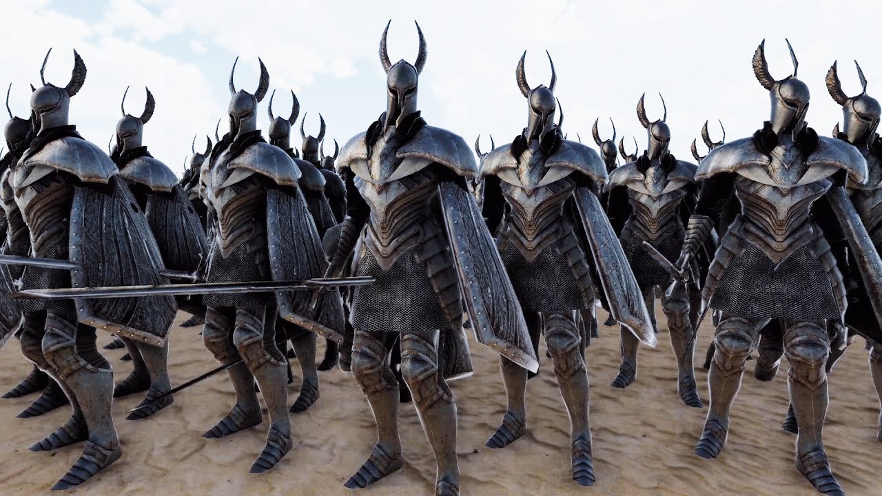 20,000 SILVER KNIGHTS VS 500,000 ANCIENT SOLDIERS - UEBS 2 MODS - Ultimate Epic Battle Simulator 2