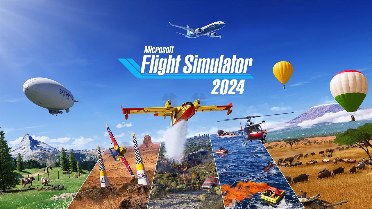 Flight Simulator 2024 ps5 flying any aircraft