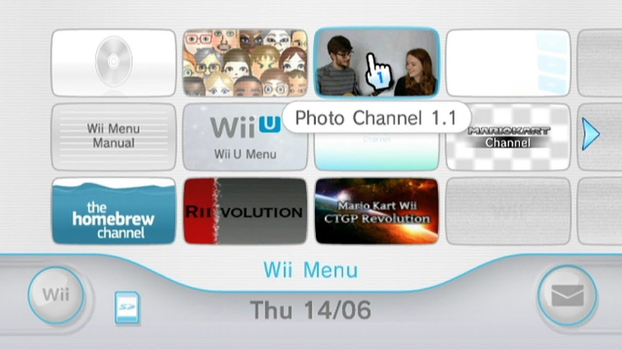 Wii Photo Channel 1.1 on Wii U!