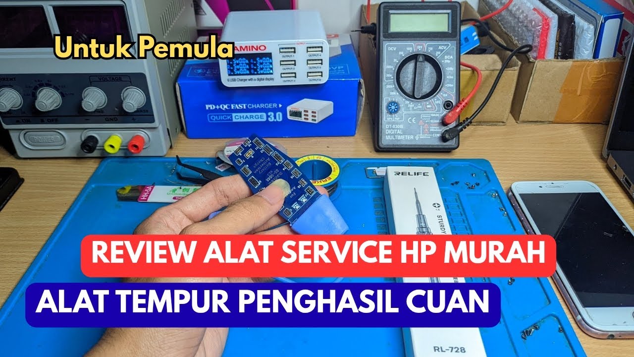Review Alat Service HP Murah! Cocok Buat Teknisi Pemula 