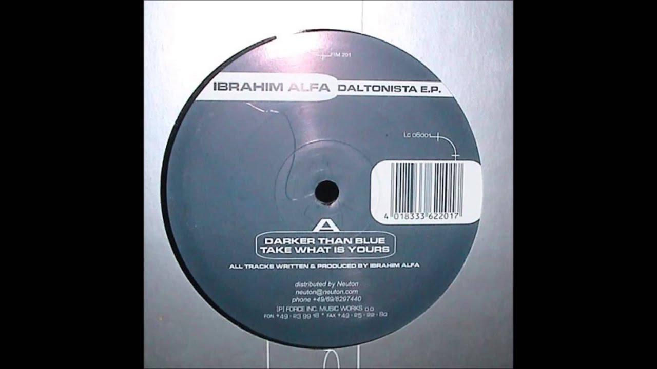 Ibrahim alfa - Darker than blue A1