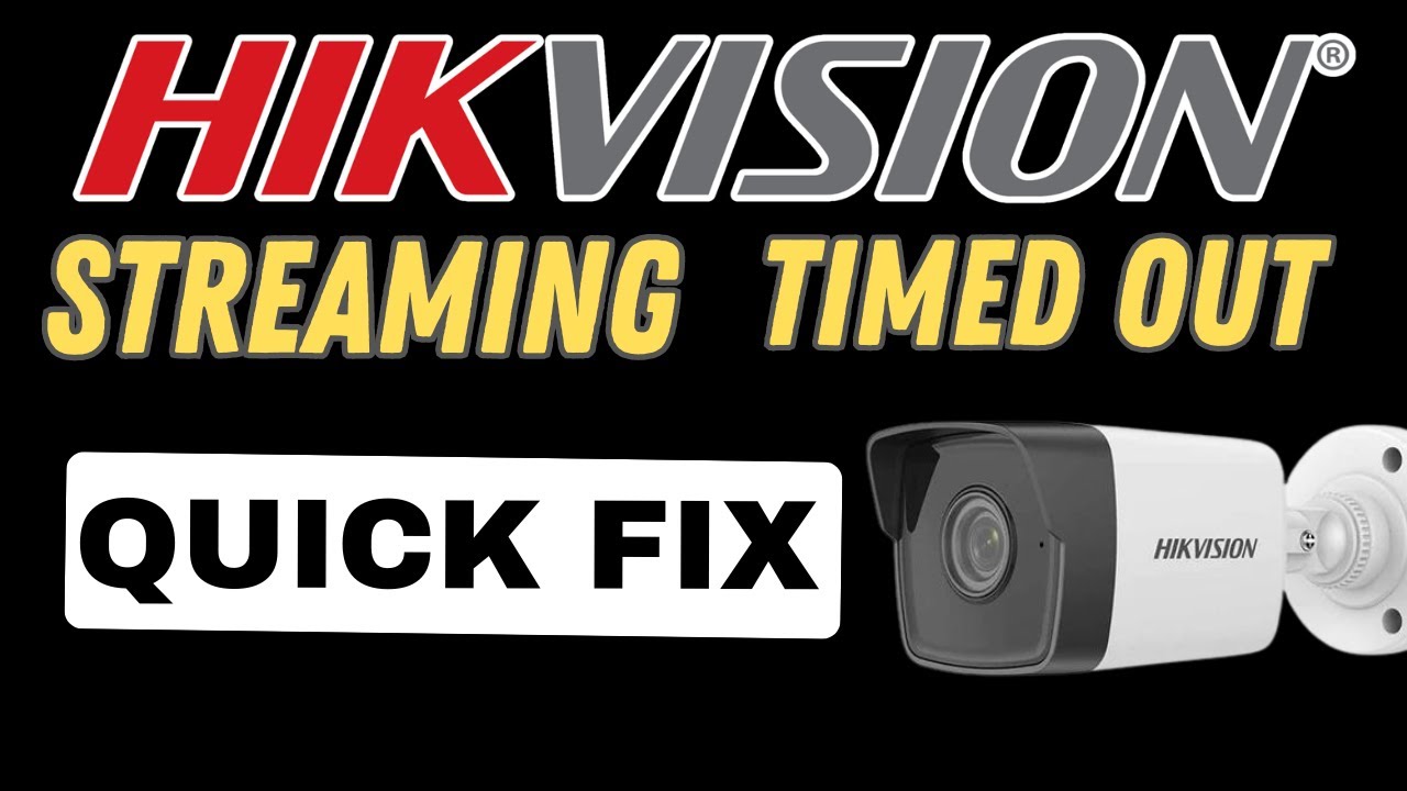 Истек тайм-аут отправки или приема сигнала потокового мультимедиа Hikvision