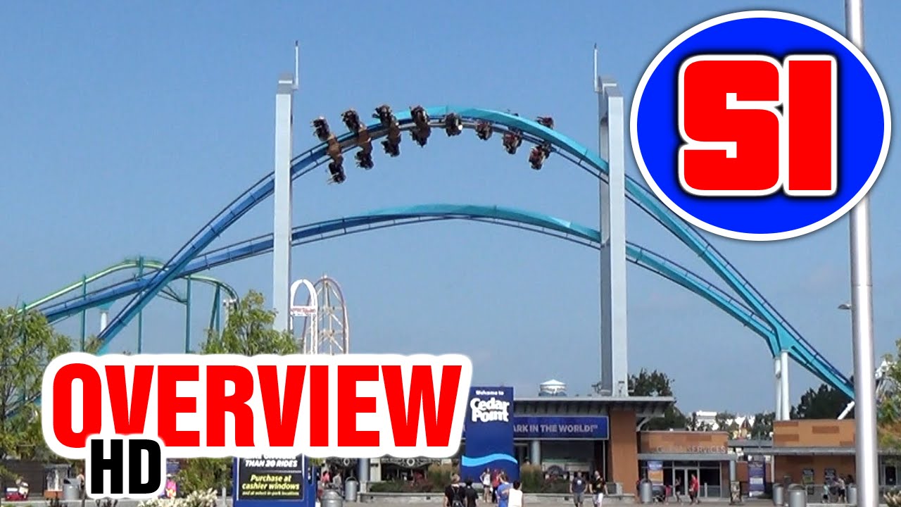 Cedar Point (Rides & Roller Coasters HD Overview 2014)