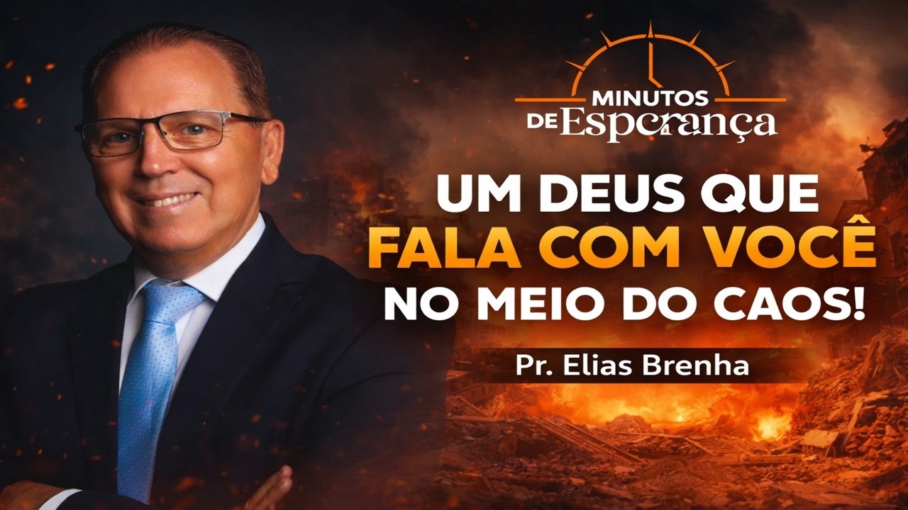 UM DEUS QUE FALA COM VOC&Ecirc; NO MEIO DO CAOS!