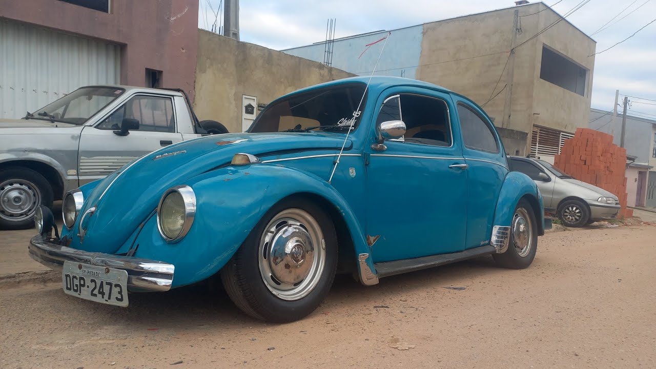 como rebaixar o fusca sem gastar nada. fusca raiz VEB