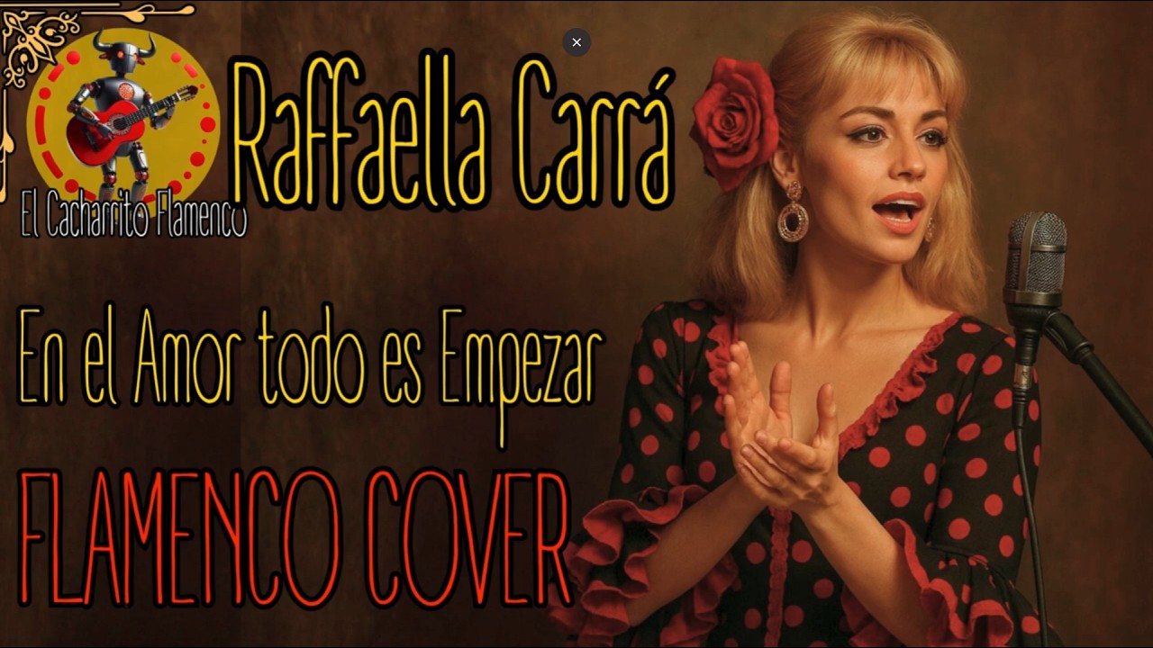RAFFAELLA CARRÁ - En el Amor todo es Empezar | Nunca sonó tan flamenca! (FLAMENCO RUMBA COVER)