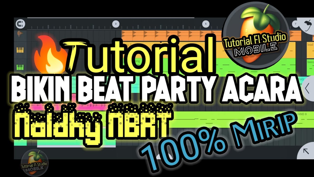 CARA BIKIN BEAT JOGET PARTY NALDHY NBRT FL STUDIO MOBILE 2022