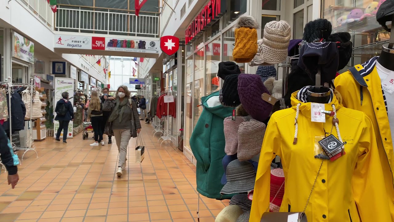 Einkaufspassage Seebr&uuml;cke Heringsdorf - Shopping auf Usedom