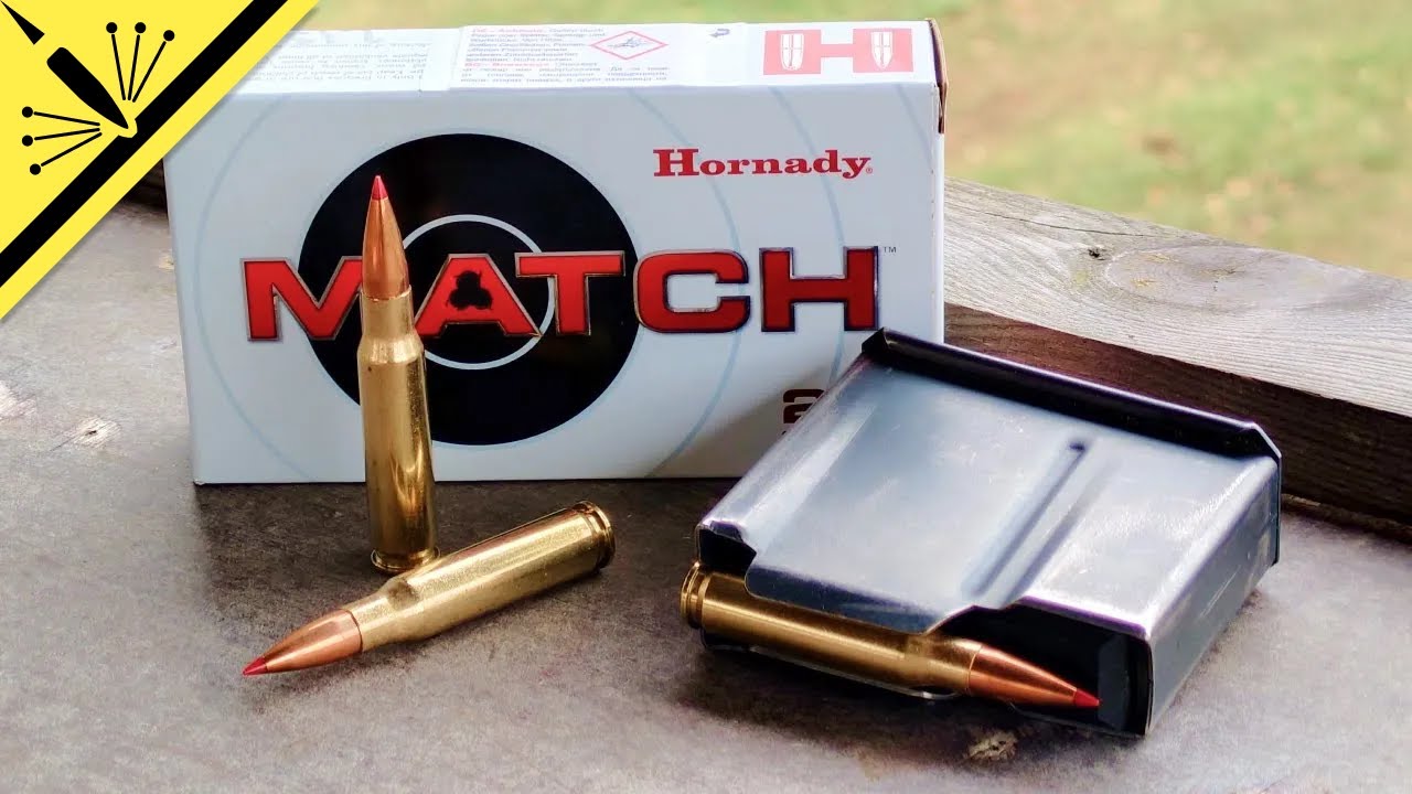 Hornady 308 WIN 168gr ELD Match Accuracy Test
