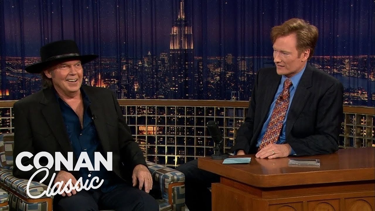 Нил Янг в программе «Late Night With Conan O’Brien» 11.03.05 | Late Night With Conan O’Brien