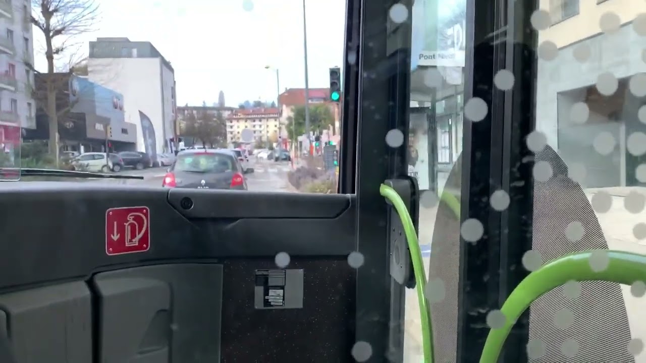 Sibra Grand Annecy : Ligne 3, Voyage dans un Mercedes-Benz Citaro C2 de la Gare SNCF à Chapelle