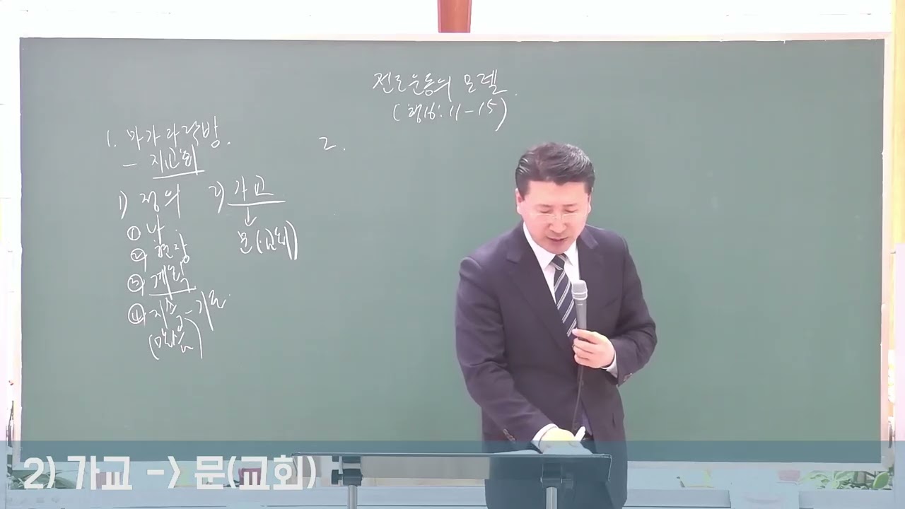 전도운동의 모델(20260308 주일오후예배)