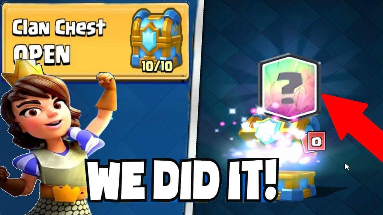 OMG! OPENING 7 CLAN CHEST! UNLOCKING LEGENDARY CARDS!! CLASH ROYALE CHEST OPENING