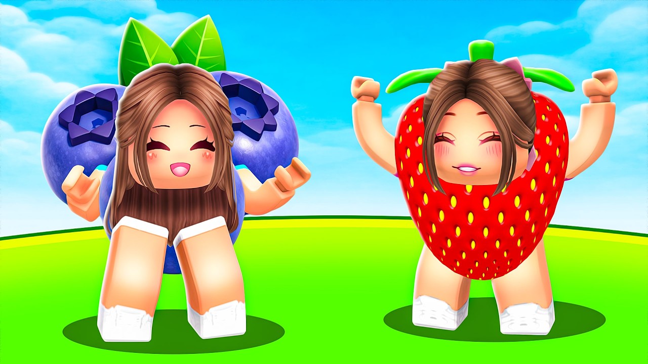 Мы превратились в еду в Roblox!