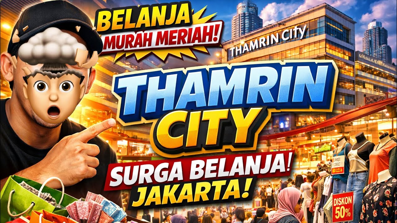 THAMRIN CITY MAHAL?! 😱 HUNTING BAJU LEBARAN | SDM RENDAH DI THAMRIN CITY?!