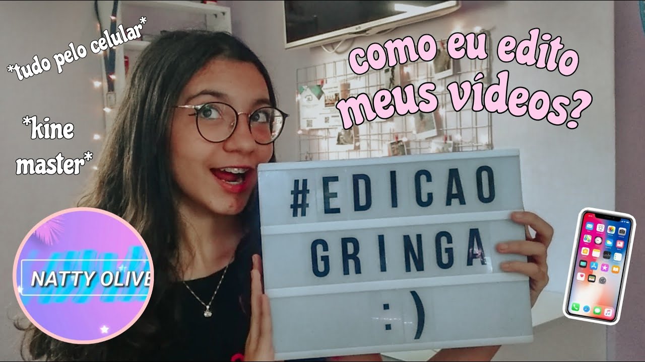 COMO EDITO MEUS VÍDEOS? + MÚSICAS GRINGAS QUE USO ♡