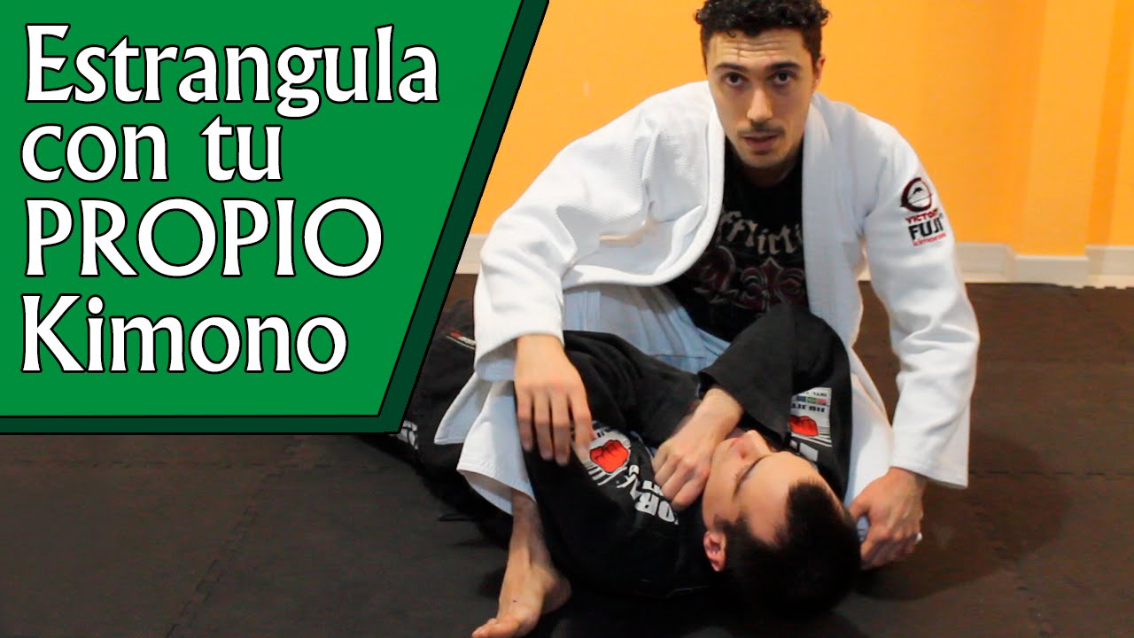 ESTRANGULACIONES con NUESTRO Kimono desde MONTADA o 100 KILOS