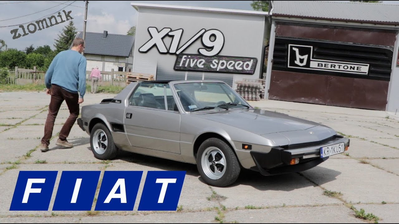 Złomnik: Fiat X1/9 dowoził radość w małych pudełkach