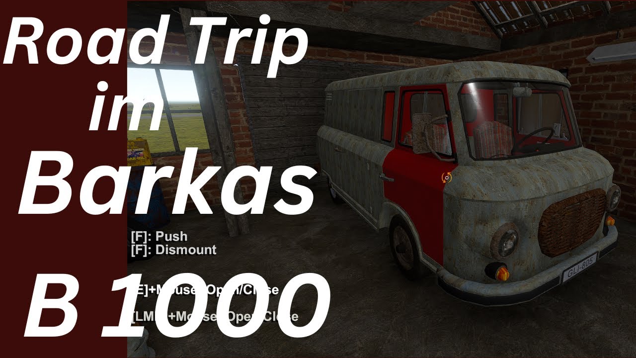 Road Trip im Barkas B 1000 / The Long Drive