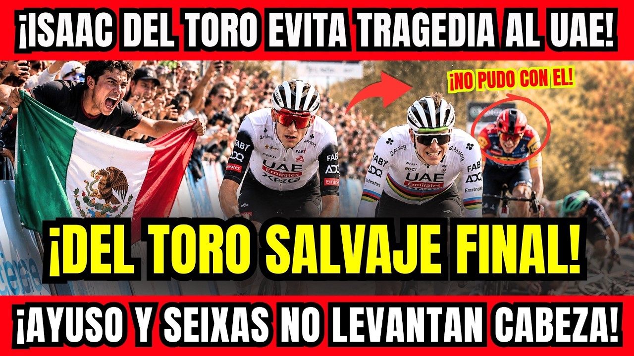 &iexcl;ISAAC DEL TORO SALVAJE FINAL! MEXICANO EVITA TRAGEDIA MIENTRAS AYUSO Y SEIXAS SE HUNDEN