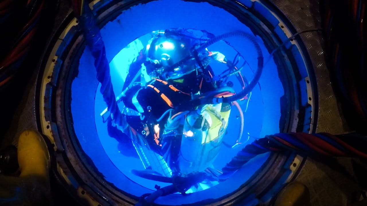 Saturation Diving - all bell run movie (scenes ''behind the work