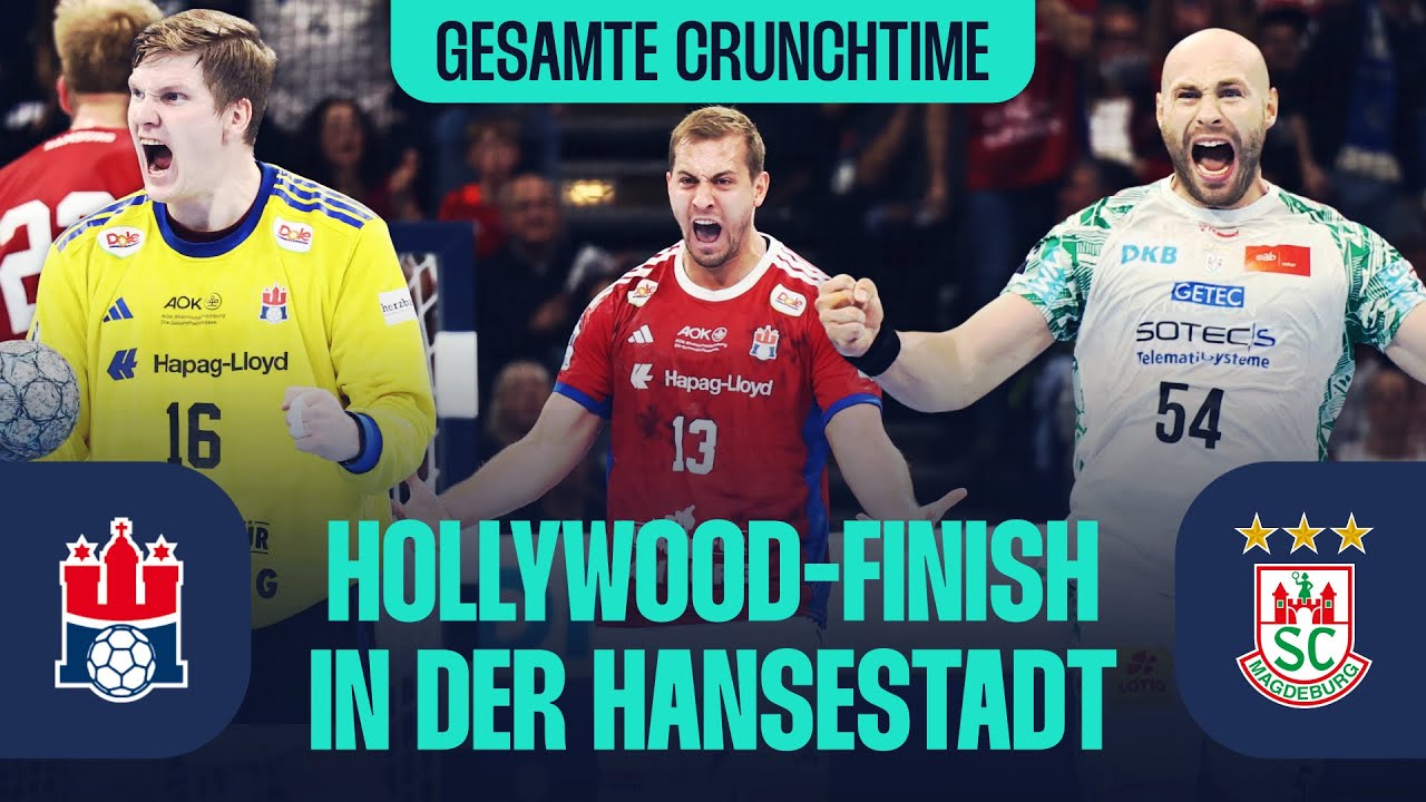 ENTSCHEIDUNG erst nach Spielende!? | Die gesamte Crunchtime @Handball Sport Verein Hamburg vs. @SC Magdeburg