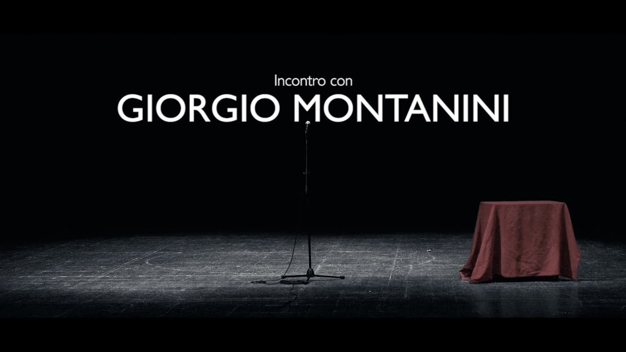 Incontro con Giorgio Montanini - Teatro Comunale di Cagli