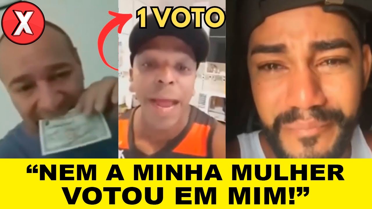 🚨 CANDIDATOS IRRITADOS POR QUE PERDERAM AS ELEIÇÕES 2024