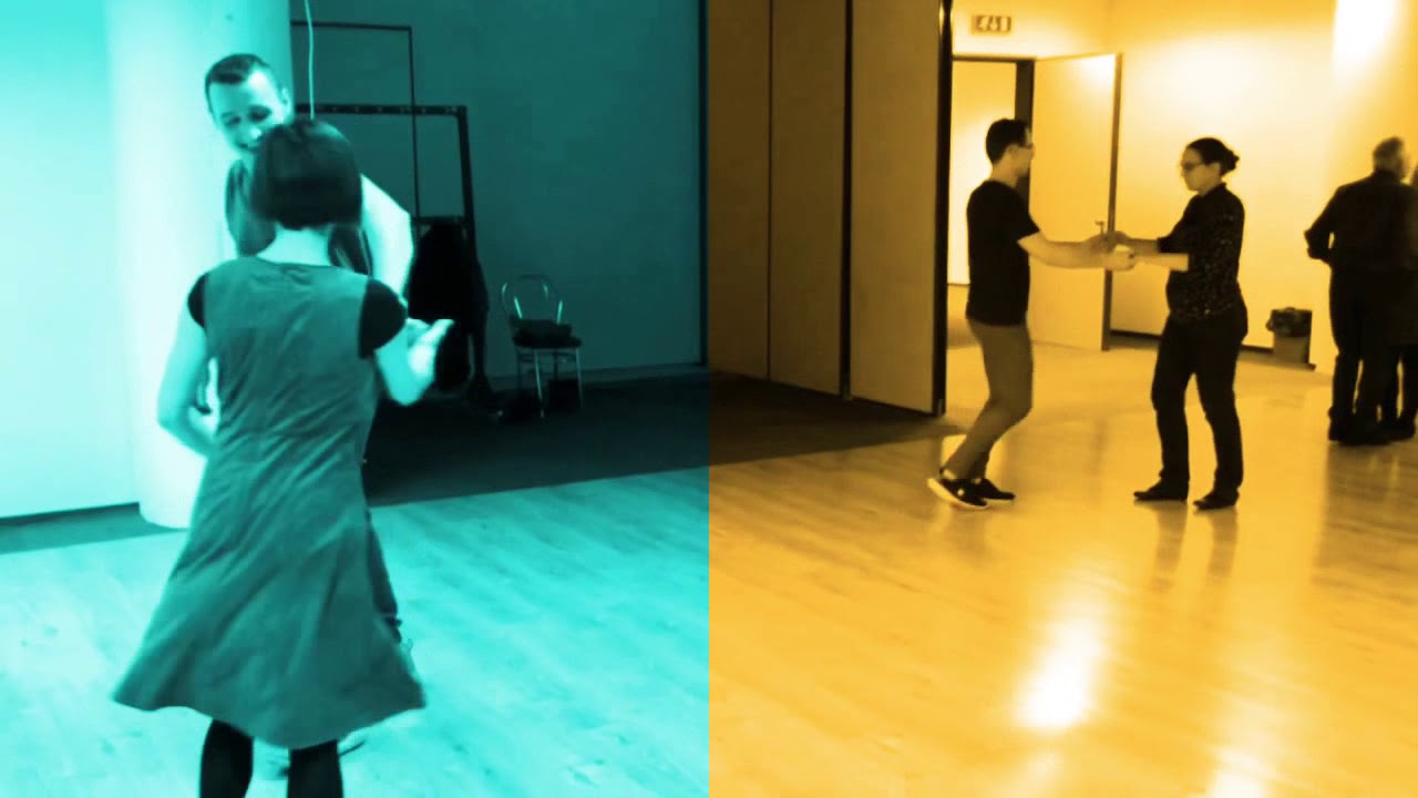 Modern Jive Class in Warsaw Party dance Ceroc disco style