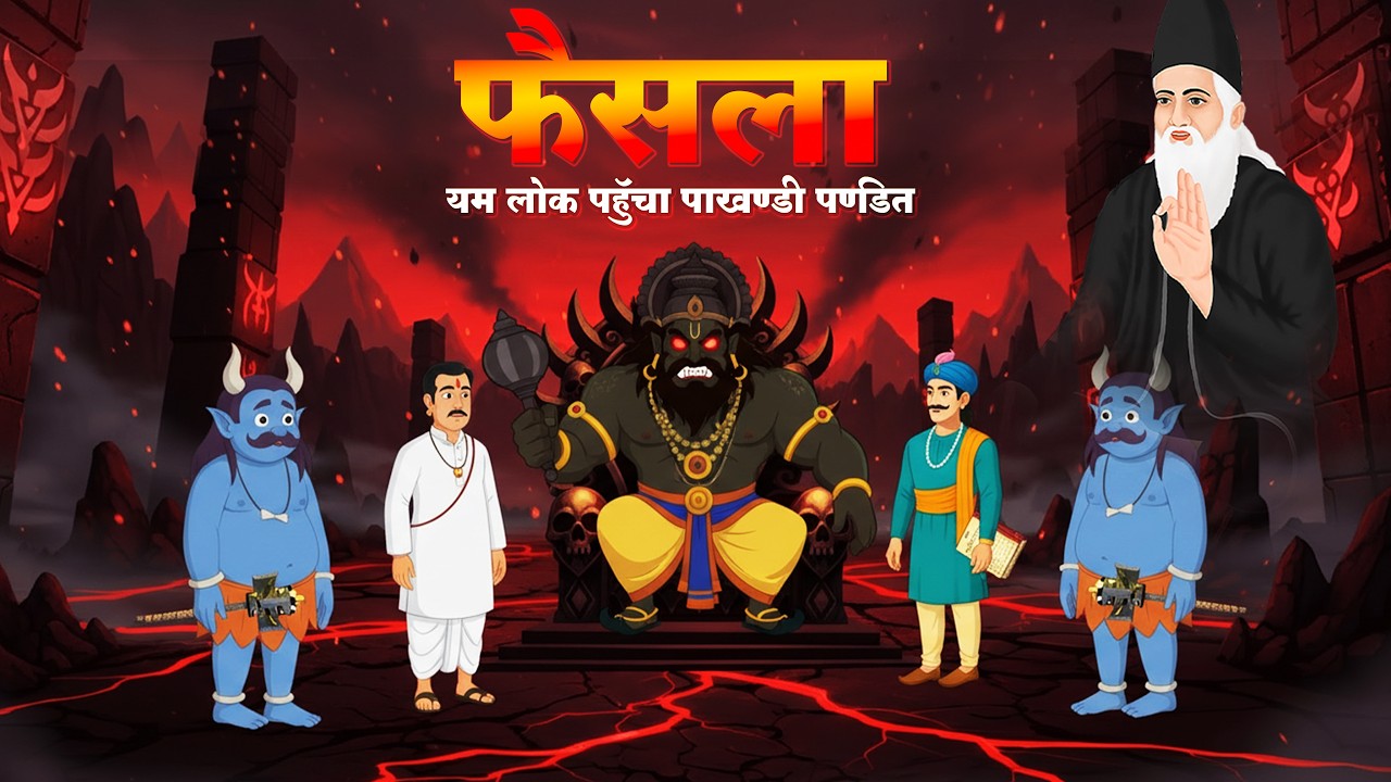 पंडित का घमंड टूटा 😨 यमराज के दरबार में | कबीर साहेब | 2D Animation