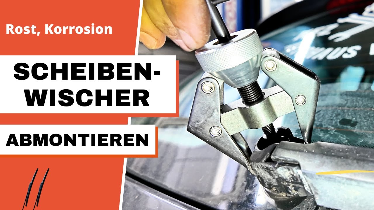 Scheibenwischerarm wechseln - kinderleicht mit diesem Trick!